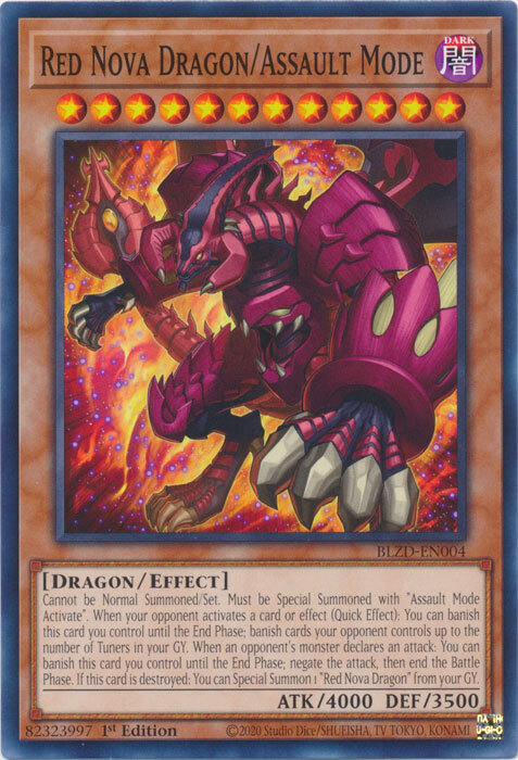 Drago Nova Rossa/Assalto Card Front