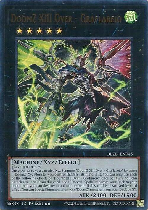 DoomZ XIII Oltre - Graflareio Card Front