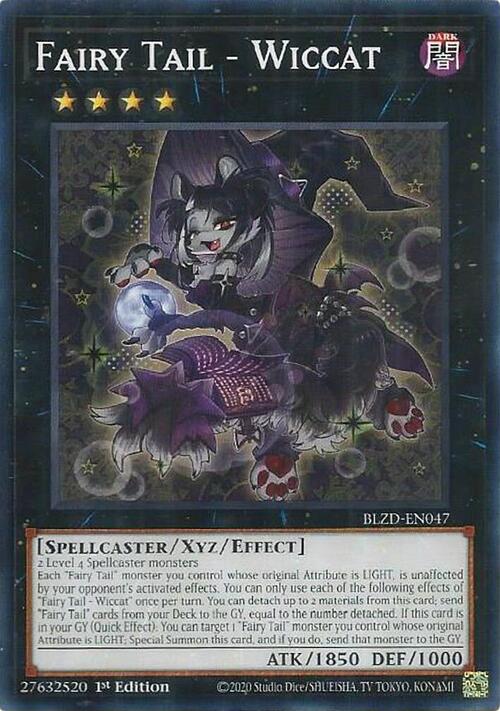 Fairy Tail - Wiccat Card Front