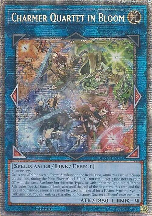 Charmer Quartet in Bloom Card Front