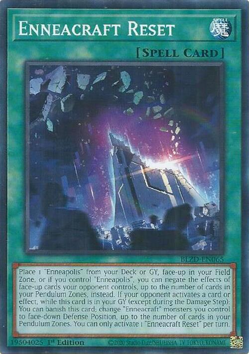 Reset Enneamezzo Card Front