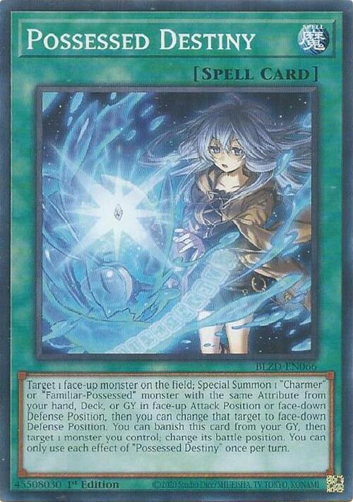 Destino Posseduto Card Front