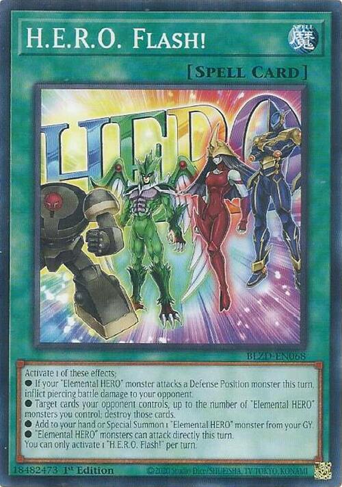 Lampo H.E.R.O.! Card Front