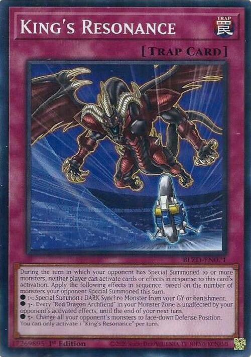 King's Resonance Card Front