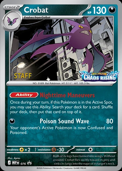Crobat Card Front