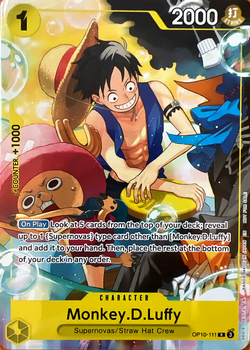 Monkey.D.Luffy Card Front
