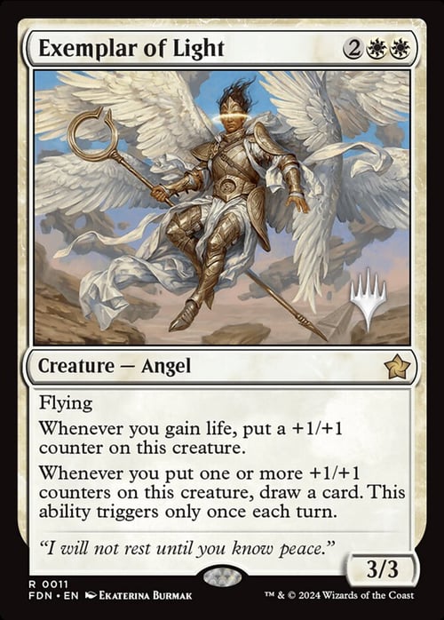 Esemplare della Luce Card Front
