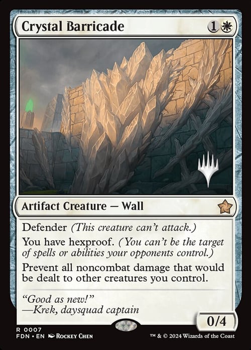 Barricata di Cristallo Card Front