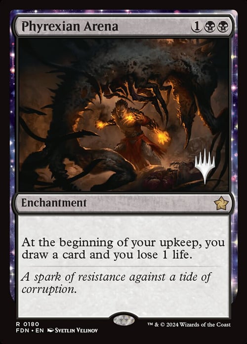 Arena di Phyrexia Card Front