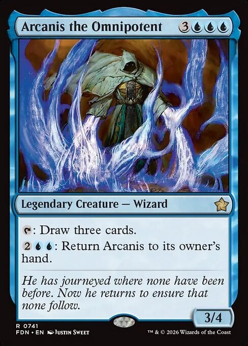 Arcanis l'Onnipotente Card Front