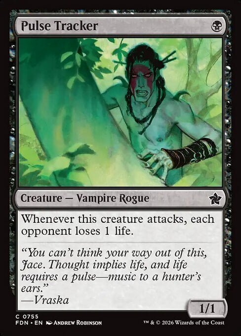 Pulse Tracker Card Front