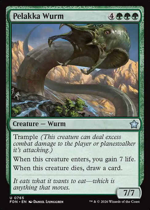 Pelakka Wurm Card Front