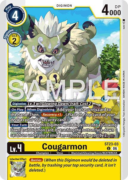 Cougarmon Card Front