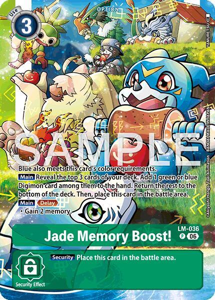 Jade Memory Boost! Frente