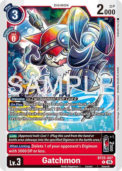 Gatchmon Card Front