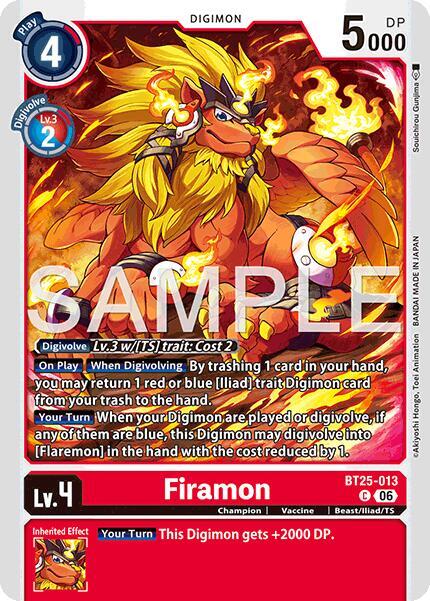 Firamon Card Front