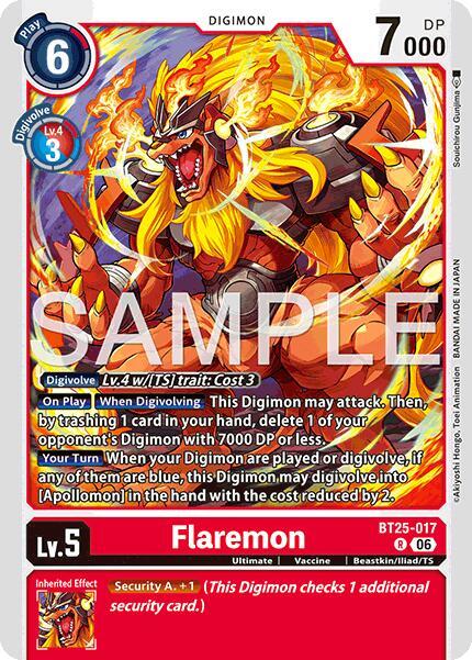 Flaremon Card Front