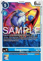 Gaogamon BT25-023