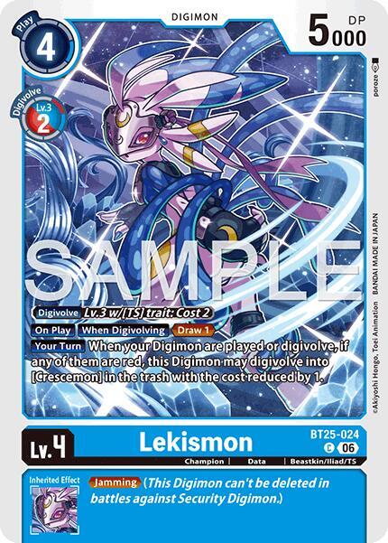 Lekismon Card Front