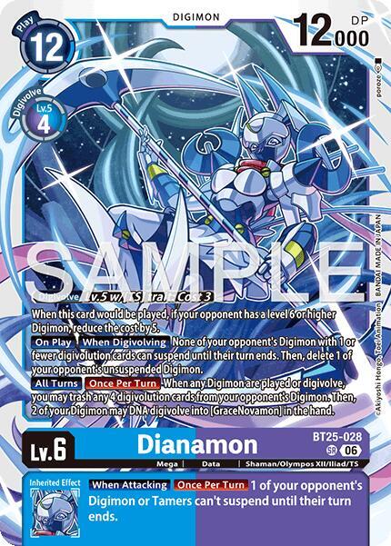 Dianamon Card Front