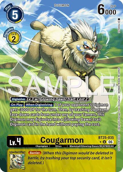 Cougarmon Card Front