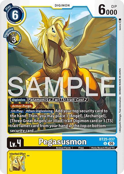 Pegasusmon Card Front