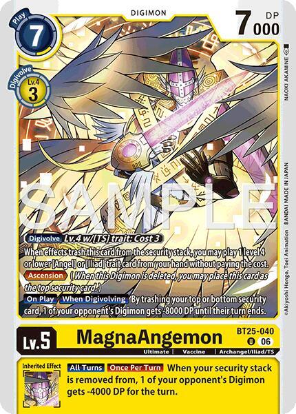 MagnaAngemon Card Front