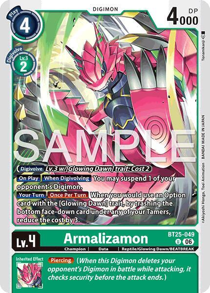 Armalizamon Card Front