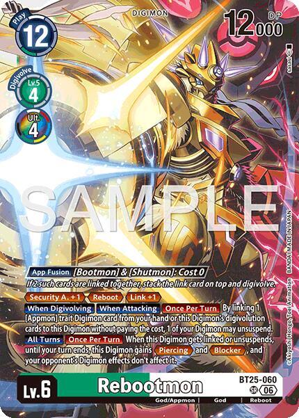 Rebootmon Card Front