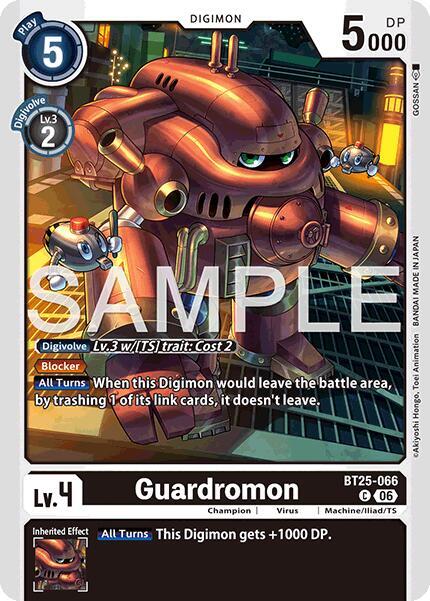 Guardromon Card Front