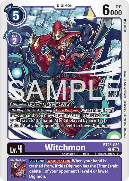 Witchmon Card Front