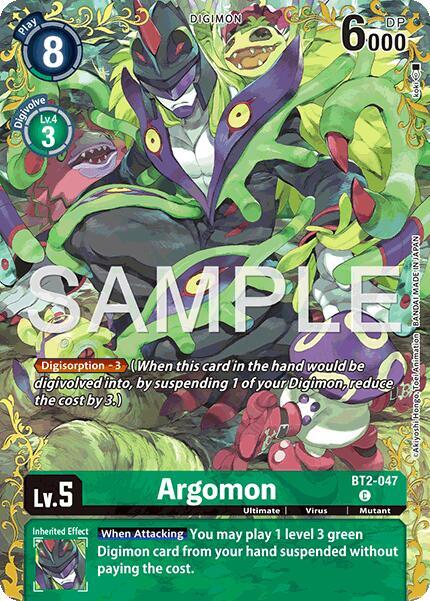 Argomon Card Front