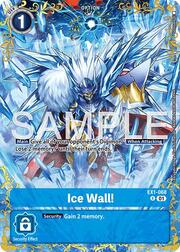Ice Wall! · Alternate Art EX1-068