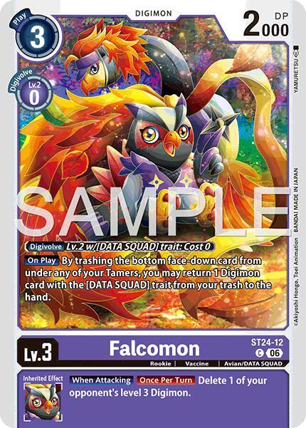 Falcomon Card Front