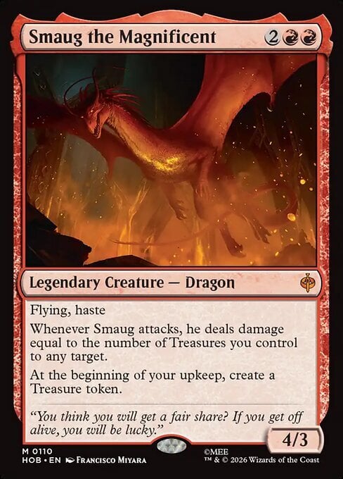 Smaug the Magnificent Frente