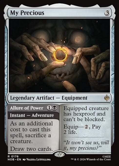 My Precious // Allure of Power Card Front