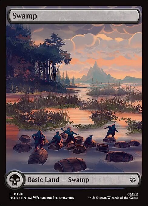 Swamp Card Front