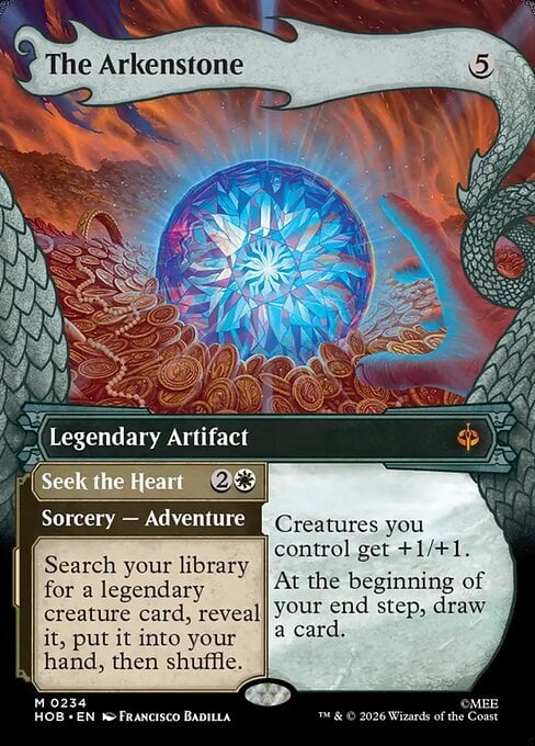 The Arkenstone // Seek the Heart Card Front