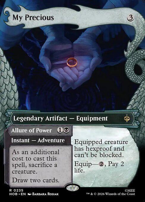 My Precious // Allure of Power Card Front