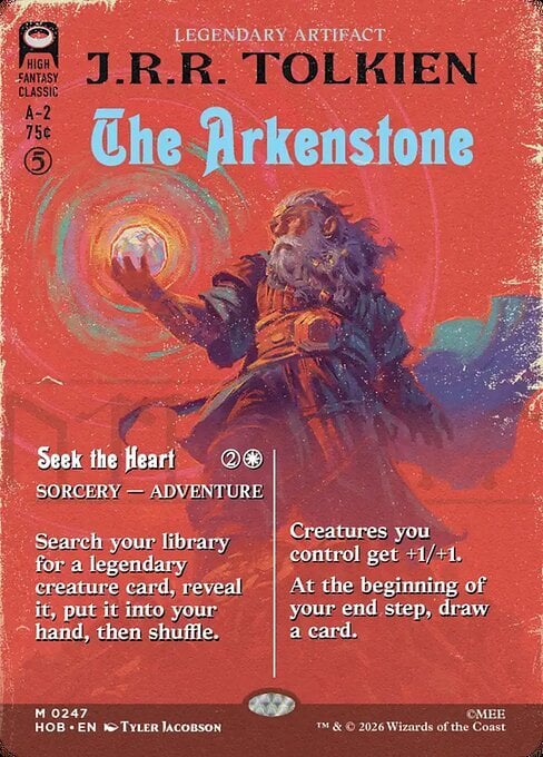 The Arkenstone // Seek the Heart Card Front