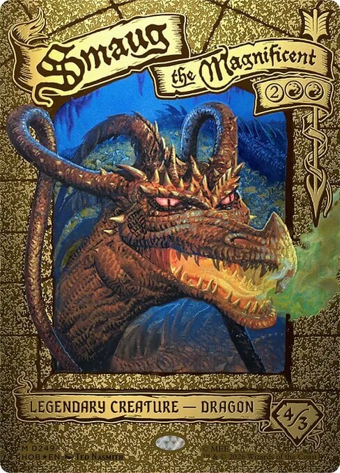 Smaug the Magnificent Card Front
