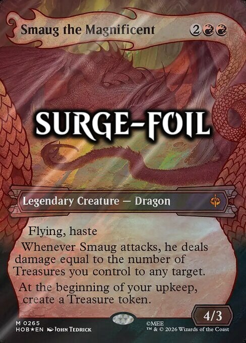 Smaug the Magnificent Card Front