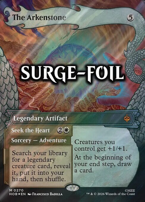 The Arkenstone // Seek the Heart Card Front