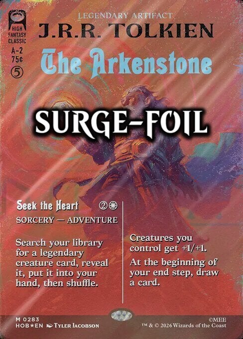 The Arkenstone // Seek the Heart Card Front