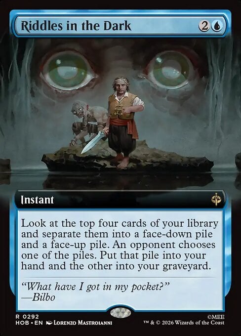 Riddles in the Dark Card Front