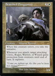 Seasoned Dungeoneer · Retro Frame 7144
