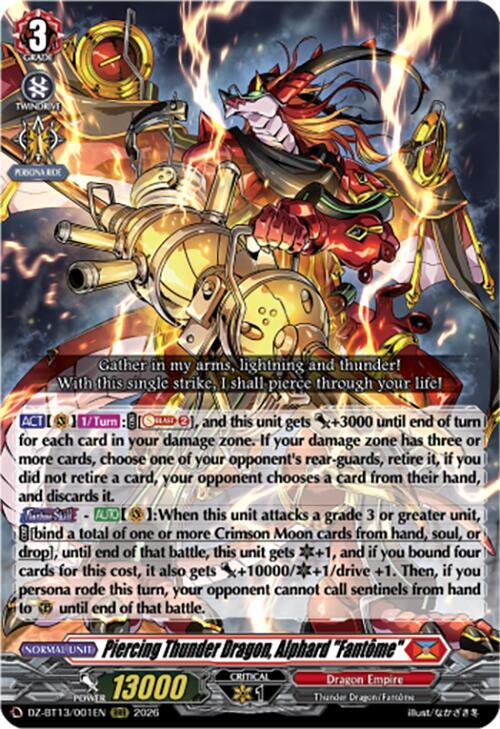 Piercing Thunder Dragon, Alphard "Fantôme" Frente