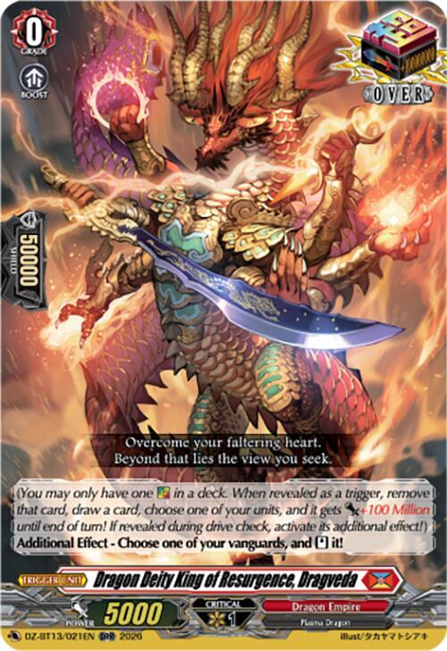 Dragon Deity King of Resurgence, Dragveda [D Format] Frente