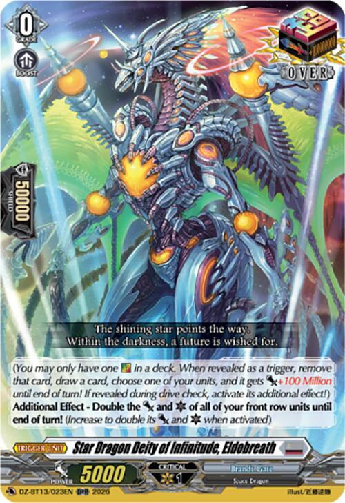 Star Dragon Deity of Infinitude, Eldobreath [D Format] Frente