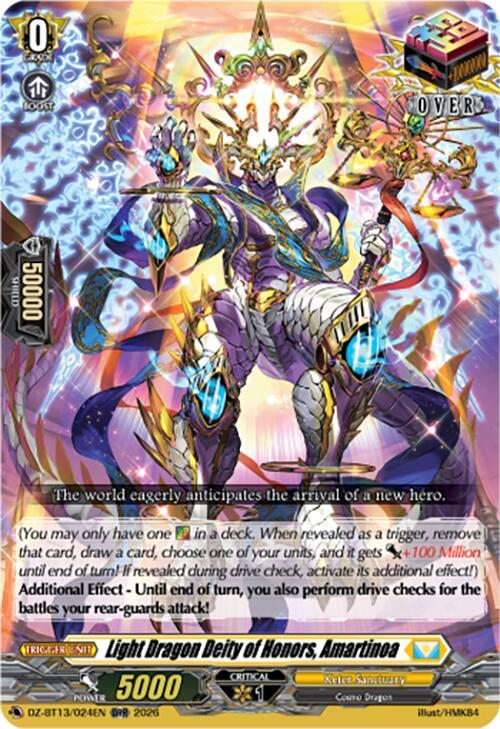 Light Dragon Deity of Honors, Amartinoa [D Format] Frente